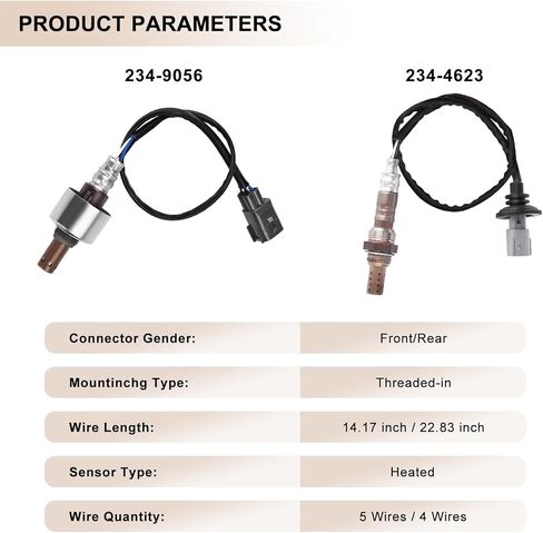 Oxygen O2 Sensor Upstream Downstream Fits for Toyota Prius Base 2004-2009, Prius Touring 2007-2009, for Scion XD 2008-2009 1.5L 1.8L, Replace 234-9056, 89467-02040, 234-4623, 8946501090 2Pcs in Saudi Arabia