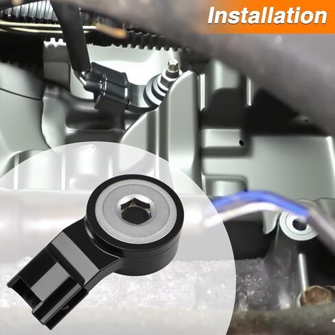 Knock Sensor and Harness Kit Compatible with Toyota 4Runner Avalon Camry Corolla Highlander Matrix Sequoia Sienna Tacoma Tacoma Venza Tundra Yaris Lexus ES330 GS430 GX470 Replace#: 89615-B6010 in Saudi Arabia