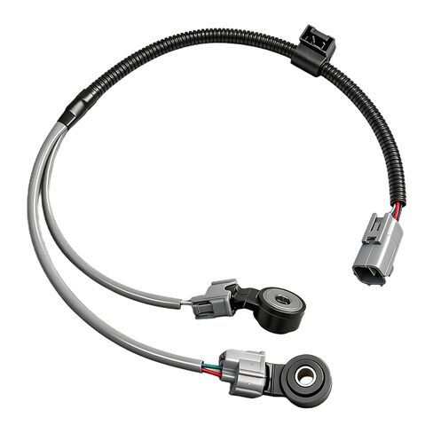 Knock Sensor and Harness Kit Compatible with Toyota 4Runner Avalon Camry Corolla Highlander Matrix Sequoia Sienna Tacoma Tacoma Venza Tundra Yaris Lexus ES330 GS430 GX470 Replace#: 89615-B6010 in Saudi Arabia