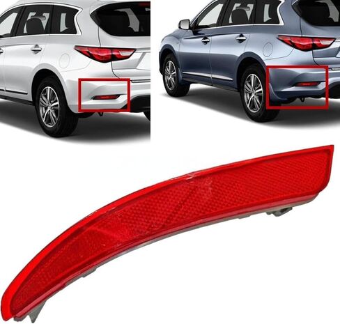 Left & Right Side Rear Bumper Reflector For INFINITI QX60 2016-2019 26560-8990D 26565-8990D in Saudi Arabia