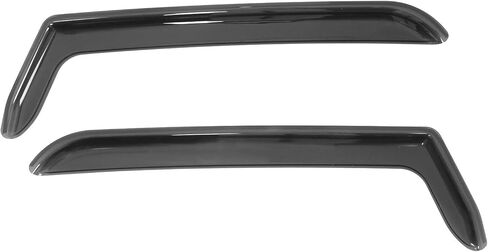 IKON MOTORSPORTS in Channel Window Visors Compatible with 1997-2006 Jeep Wrangler, Slim Style Acrylic Smoke Rain Guards, Side Window Wind Deflectors 2PCS in Saudi Arabia