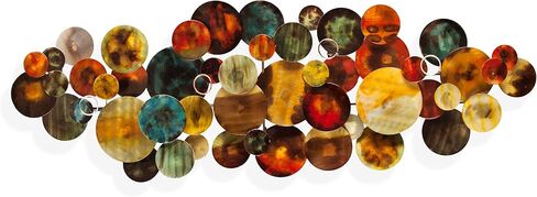 SEI Furniture Longavi Metal Wall Sculpture, Multi in Kuwait