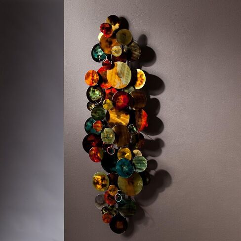 SEI Furniture Longavi Metal Wall Sculpture, Multi in Kuwait