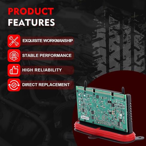 63-11-7-440-877 Xenon Headlight ECU Drive Module, Fit for BMW 5-Series 528i 528i xDrive 535i 535d xDrive 535i xDrive 550i 550i xDrive M5 2014-2016, Control TMS Module Unit 63117381017 in Kuwait