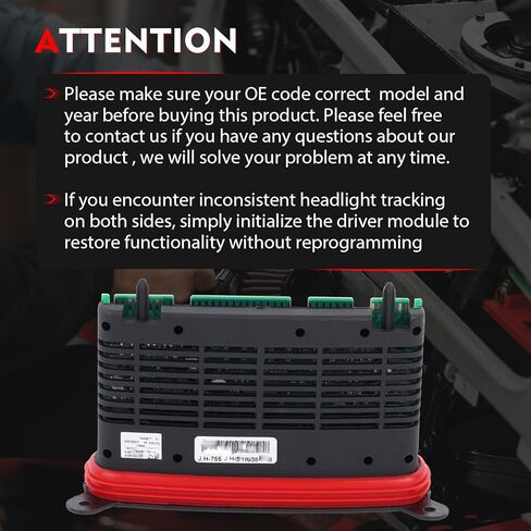 63-11-7-440-877 Xenon Headlight ECU Drive Module, Fit for BMW 5-Series 528i 528i xDrive 535i 535d xDrive 535i xDrive 550i 550i xDrive M5 2014-2016, Control TMS Module Unit 63117381017 in Kuwait