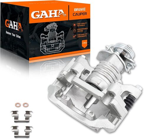 GAHA 18B4892 Rear Right Brake Caliper Assembly w/Bracket for Chevy Cobalt 2005-2008, HHR 2008-2010, Malibu 2004-2012, for Pontiac G5 2007-2009, G6 2005-2010, for Saturn Aura 2007-2009 in Saudi Arabia