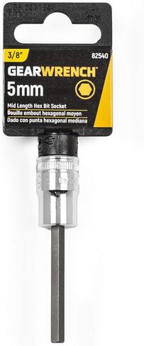 GEARWRENCH 3/8" Drive Mid-Length Hex Bit Socket, 5mm - 82540 in Saudi Arabia