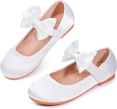 Girls Mary Jane Dress Shoes – Princess Ballet Flats for Wedding, Party, School & Everyday Wear in Kuwait