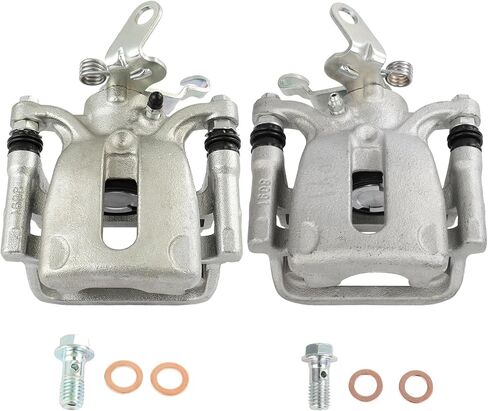 OCPTY Brake Caliper 19B7272 19B7273 2PCS Rear Replacement Fit 2015-2020 For Volkswagen For Golf,2015-2018 For Volkswagen For Golf SportWagen,2017-2018 For Volkswagen For GTI in Saudi Arabia