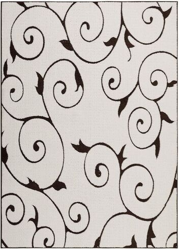 chakme 6×9 Beige Shag Area Rugs for Living Room, Boho Swirl High Medium Pile Rug,Thick Non-Slip Non-Shedding Washable Large Soft Carpet for Bedroom Dining Room Office Nursery in Saudi Arabia