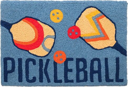 Jellybean Pickleball Accent Washable Rug 20" x 30" Doormat in Saudi Arabia