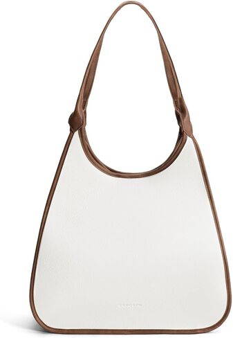 SENDEFN Leather Tote Bag for Women Hobo Bags Work Slouch Shoulder Purse Ladies Top Handle Handbag Satchel Purse with Zipper in Saudi Arabia