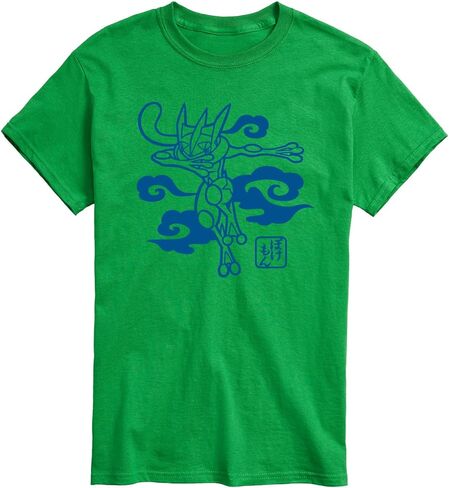 Pokémon - Wagara Greninja - Men's Short Sleeve Graphic T-Shirt in Saudi Arabia