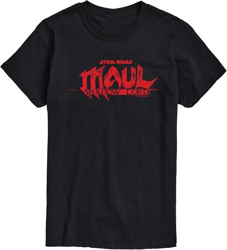 STAR WARS - Maul Shadow Lord Logo - Men's Short Sleeve Graphic T-Shirt in Saudi Arabia