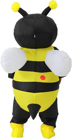 زي النحلة القابل للنفخ، أزياء كامل الجسم للبالغين، أزياء الهالوين المضحكة، أزياء الكرنفال للبالغين in Kuwait