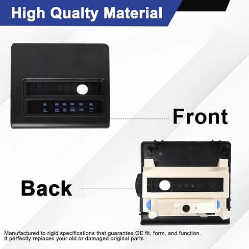 55115615 Automatic Transmission Floor Shift Indicator Bezel Shifter Cover Console Compatible with Jeep Cherokee XJ 1997-2001 Replace OE# 55115615 in Kuwait