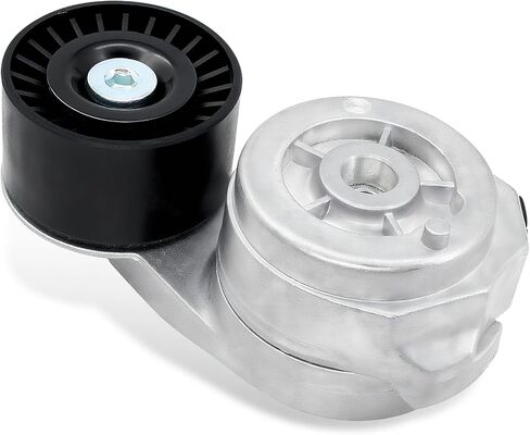 Belt Tensioner Assembly with Pulley, Compatible with 2003-2010 Dodge Ram 2500 3500, 2008-2010 Ram 4500 5500 & Ram 2500 3500 4500 5500 & Sterling Truck Bullet 45 55 & Autocar LLC, Replace# 38285 in Kuwait