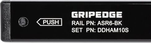 GripEdge | 10-PC RPT 1/4'' Drive Low Profile Metric Hex Dual Action Driver Set | تتضمن مقاسات - 2 مم، 2.5 مم، 3 مم، 4 مم، 5 مم، 6 مم، 7 مم، 8 مم، 9 مم و10 مم | يتضمن حاجز ألومنيوم ممتاز | in Kuwait