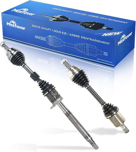 Maxfavor Pair (2) Driver and Passenger Side CV Axle Front Shaft Assembly FWD Compatible with 2015 2016 2017 Chrys 200 V6-3.6L, Front CV Axle Joint Shaft Assembly in Saudi Arabia