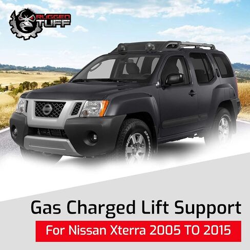 Rear Liftgate Hatch Trunk Lift Support Shocks Struts for 2005-2015 Nissan Xterra X-Terra Back Tailgate Door Gate Lifting 90450EA00B 90450EA000 SG325026 (2 Qty) in Saudi Arabia