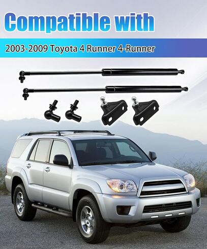 2Pcs Rear Hatch Liftgate Struts Fits for 2004-2006 2008 2009 Toyota 4Runner Replace RT261088 68908-39015 68907-35050 in Kuwait