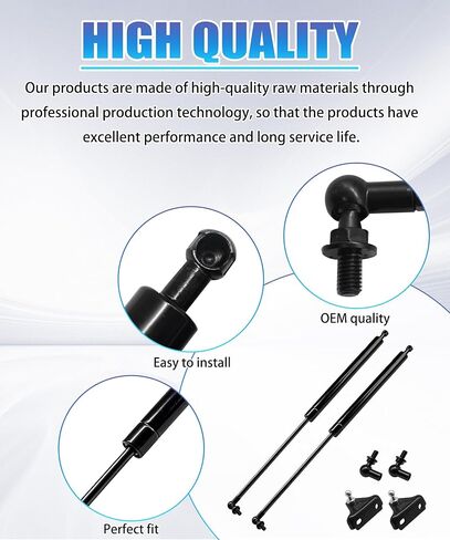 2Pcs Rear Hatch Liftgate Struts Fits for 2004-2006 2008 2009 Toyota 4Runner Replace RT261088 68908-39015 68907-35050 in Kuwait