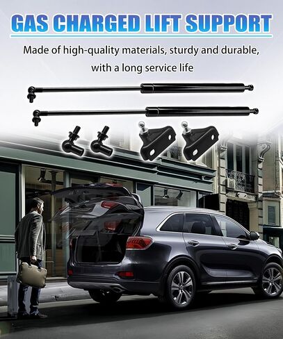 2Pcs Rear Hatch Liftgate Struts Fits for 2004-2006 2008 2009 Toyota 4Runner Replace RT261088 68908-39015 68907-35050 in Kuwait