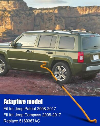 Hood Prop Support Rod Replace 5160367AC Fit for Jeep Compass 2008-2017 Fit for Jeep Patriot 2008-2017 in Saudi Arabia