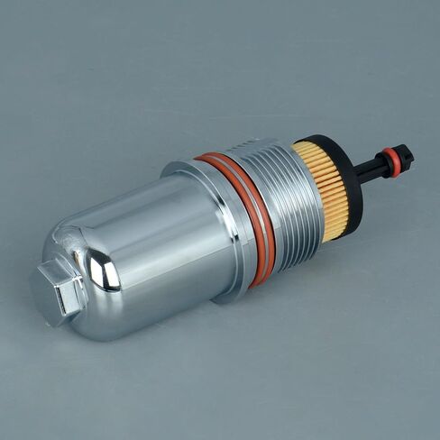 FT4Z-6A832-C Upgraded Aluminium Oil Filter Housing Cover Cap Compatible with Ford F-150 Edge Explorer 2015-2020, Lincoln Aviator Continental MKX MKZ Nautilus Replace OE FT4Z-6731-A in Kuwait