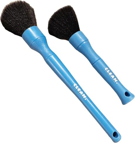 Clean Blue Soft Brush Set – Ultra-Soft Synthetic Detailing Brushes for Delicate Surfaces, Interior Trim, Screens & Emblems – Metal-Free Light-Duty Precision Cleaning Tool in Kuwait