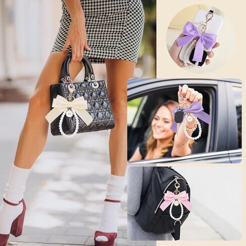Shimmering Keychain for Women Girls,Sparkly Bag Charm & Car Pendant, Gift for Friends Daughter Loves in Saudi Arabia