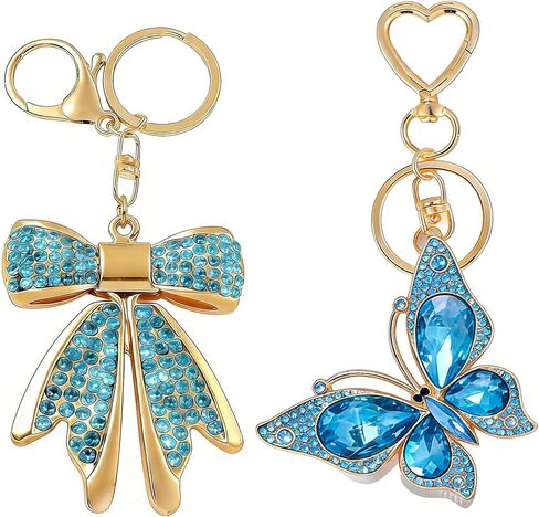 Shimmering Keychain for Women Girls,Sparkly Bag Charm & Car Pendant, Gift for Friends Daughter Loves in Saudi Arabia