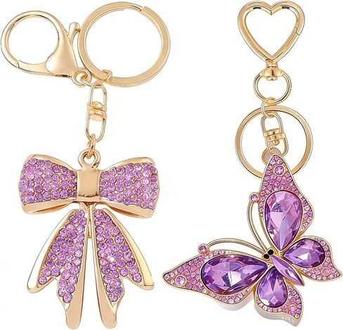 Shimmering Keychain for Women Girls,Sparkly Bag Charm & Car Pendant, Gift for Friends Daughter Loves in Saudi Arabia