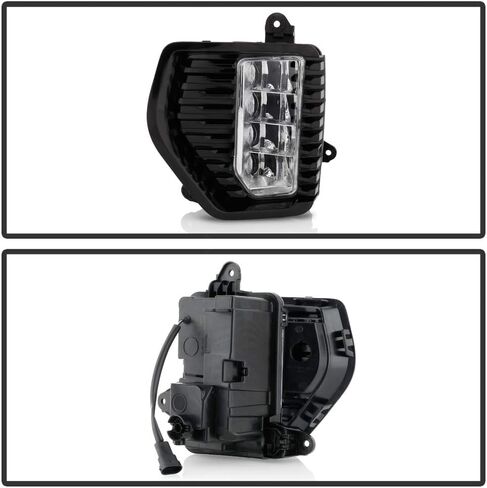 ACANII - For 2019-2021 GMC Sierra 1500 2022 Sierra 1500 Limited LED Bumer Fog Lights Driving Lamps w/Switch Left+Right in Saudi Arabia
