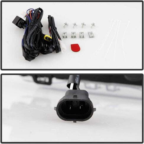 ACANII - For 2019-2021 GMC Sierra 1500 2022 Sierra 1500 Limited LED Bumer Fog Lights Driving Lamps w/Switch Left+Right in Saudi Arabia
