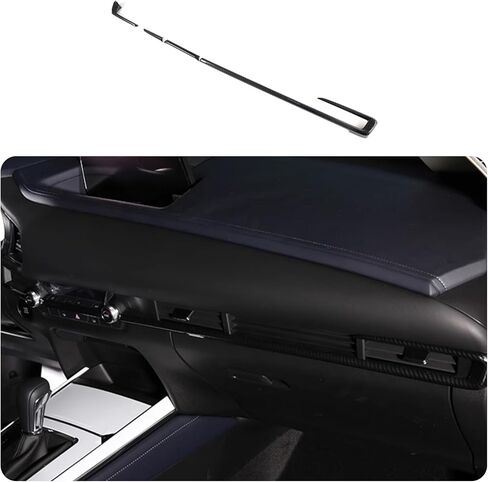 Car Accessories Fit for Mazda CX-30 CX30 2020 2021 2022 2023 2024 2025 Inner Dashboard Center Console AC Air Vent Outlet Cover Trim (Carbon Fiber Style) 4PCS ABS in Saudi Arabia