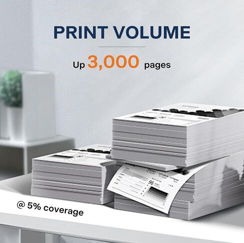 TN830XL TN830 for TN830 TN-830XL Toner Cartridge for use with HL-L2460DW MFC-L2820DW DCP-L2640DW HL-L2480DW HL-L2400D HL-L2405W Printers - 2PK in Kuwait