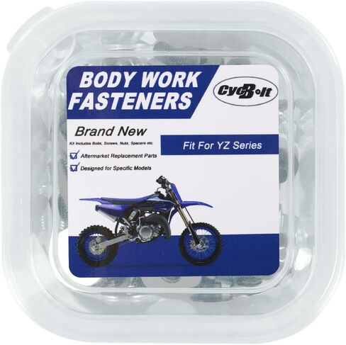 70 PCS Body Bolt Kit Fit for YZ250FX YZ450FX YZ450F YZ426F YZ250X YZ250F YZ400F YZ250 YZ125 YZ80 YZ85 YZ65 Body Screw Bolts Dirt Bike Screws Fasteners Set in Kuwait