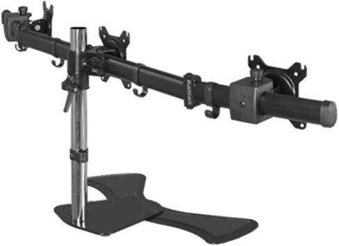 Triple Screen 27 Inch LCD TV Desktop Mount Monitor Desk Triple Support LED Bracket LCD Bracket in Saudi Arabia