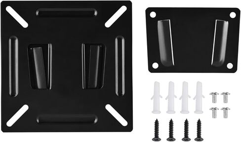 TV Mount Wall Mount Bracket Suitable for 12-24 Inch LCD LED Monitor TV PC Flat Screen 孔距 75/100 LCD LED TV Wall Mount Bracket in Saudi Arabia