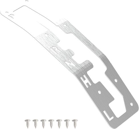 SLUORIMOD Gloss Stainless Steel Shifter Plate for Can-Am Maverick X3 & X3 MAX 2017-2025, Quick Shift Gate Panel Replace OEM #7707900463, 707900644, 707000965, Durable Aluminum Accessory (Silver) in Saudi Arabia