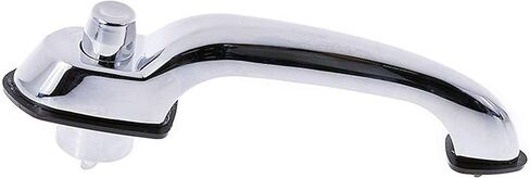 Dorman 760-5517 Front Exterior Door Handle Compatible with Select Mack Models, Chrome; Black in Saudi Arabia