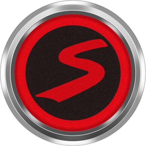 3D Front Bumper Grill Emblem Badge Chrome Cover for Mini Cooper One S JCW R50 R52 R53 R55 R56 R60 R61 F54 F55 F56 F57 F60 Hatchback Countryman Car Accessories Decoration (Red Union Jack) in Saudi Arabia