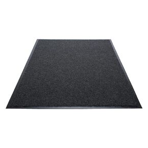 Guardian Golden Series Woven Indoor Wiper Floor Mat, Vinyl/Polypropylene, 3'x5', Charcoal in Kuwait