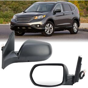 Passenger Side Mirror Compatible with 2012 2013 2014 2015 2016 Honda CRV Non-Heated Manual Folding Rear View Mirror White 3 Pins (Only fit for US Version) in Kuwait