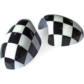 Outside Rearview Side Mirror Cover Cap for Mini 2009-2014 Manual fold in Grey Jack Style in Kuwait
