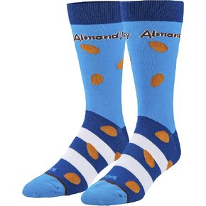 Cool Socks Almond Joy Fun Print Novelty Crew Socks for Men & Women in Kuwait