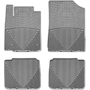 سجادات أرضية WeatherTech مناسبة لجميع الأحوال الجوية لسيارة Lexus ES الصف الأول والثاني (WTLB174085)، أسود in Kuwait