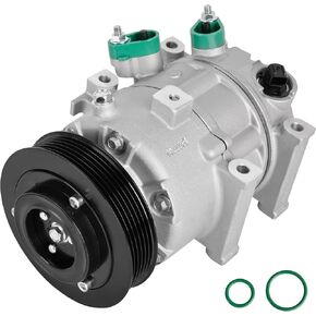 ضاغط تكييف هواء السيارات HYR مناسب لسيارة Hyundai Sonata 2012-2014 & Kia Optima 2012-2018، 2.0L 2.4L، 6 أخاديد، استبدال #977013V110 in Kuwait