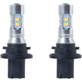 Xenon White Error Free PH24WY SPH24 12272 LED Bulbs Backup Lights For Cadillac SRX Chevrolet GMC Pack of 2 in Kuwait